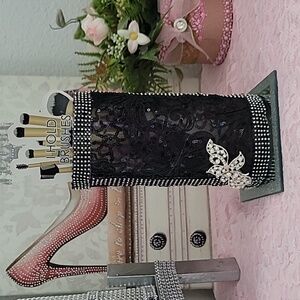 Cute Make up Brushes black Holder/Organizers